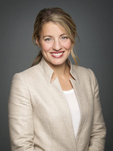 The Honourable Mélanie Joly, Minister of Canadian Heritage