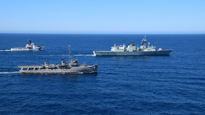 3 ships for Operation CARIBBE