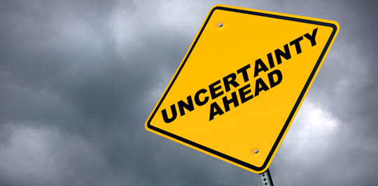 uncertainty-ahead