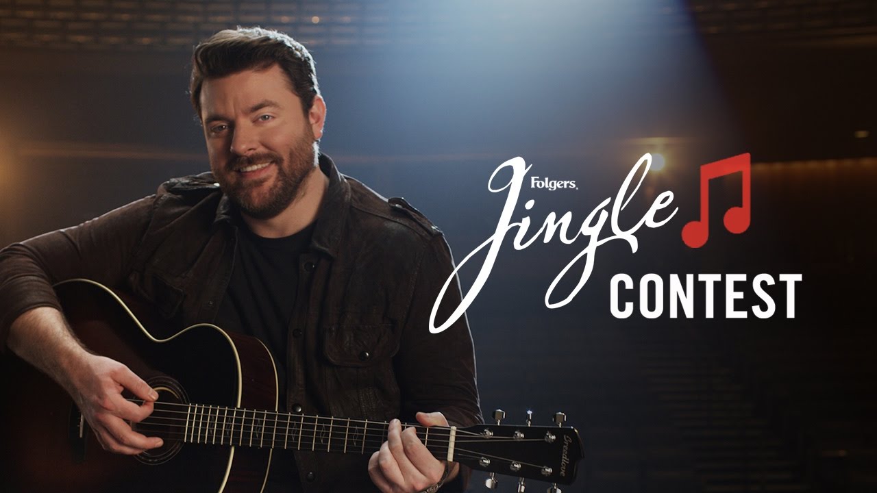 Grammy nominated country music star Chris Young folgers jingle contest