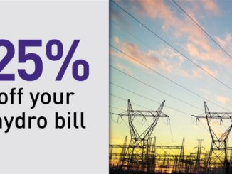 Ontario Cutting Electricity Bills by 25 Per Cent