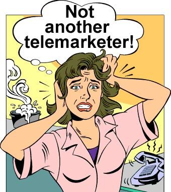 telemarketer poster