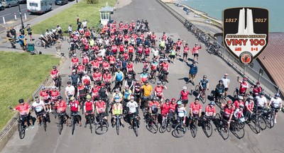 150 Canadian Wounded Warriors bicycle riders about to cross the English channel captured by GTA weekly Toronto News