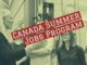 Canada summer jobs program poster illustrated by GTA weekly Toronto news