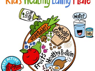 a plate full of healthy food for kids illustrated by GTA weekly Toronto news