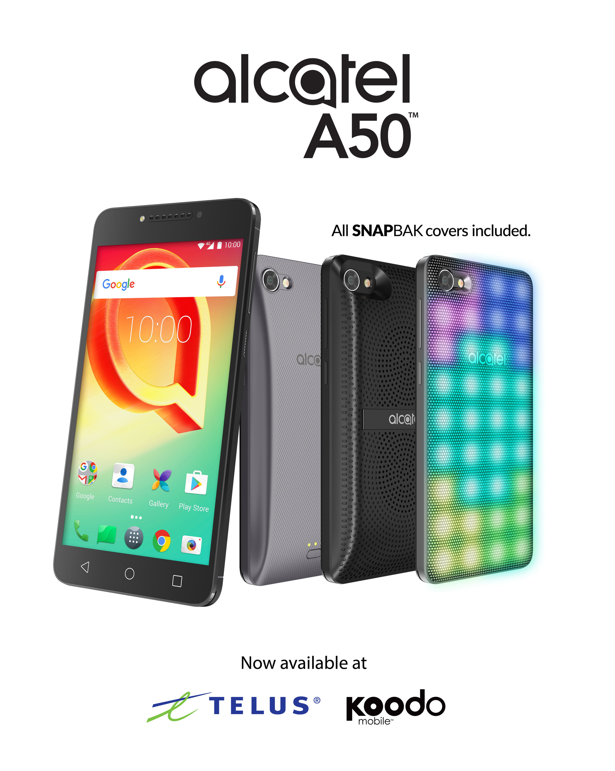 Alcatel-Mix- Match- and Customize the Alcatel A50- Smartphone to