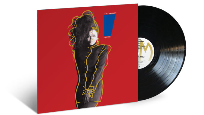 Janet Jackson's 'Control' will be released on vinyl for the first time since the album initial release on June 7 via A&M/UMe.