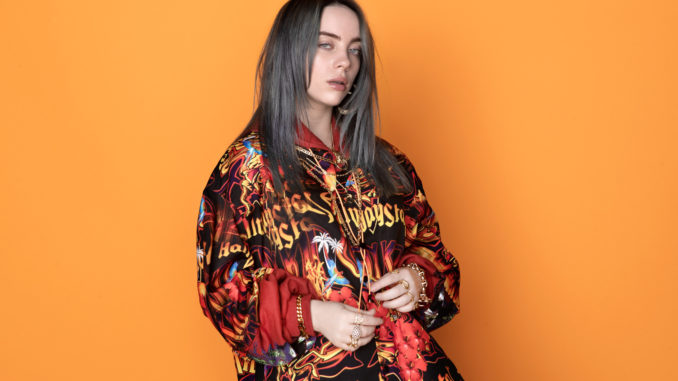 Billie Eilish (pictured) and her collaborator/producer (and brother) FINNEAS will receive the ASCAP Vanguard Award at the 2019 ASCAP Pop Music Awards on May 16 in Beverly Hills.