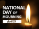 National Day of Mourning Poster
