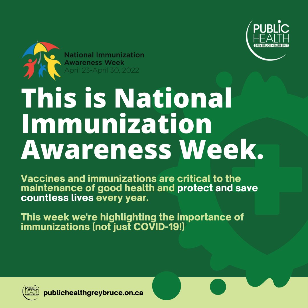 National Immunization Awareness Week