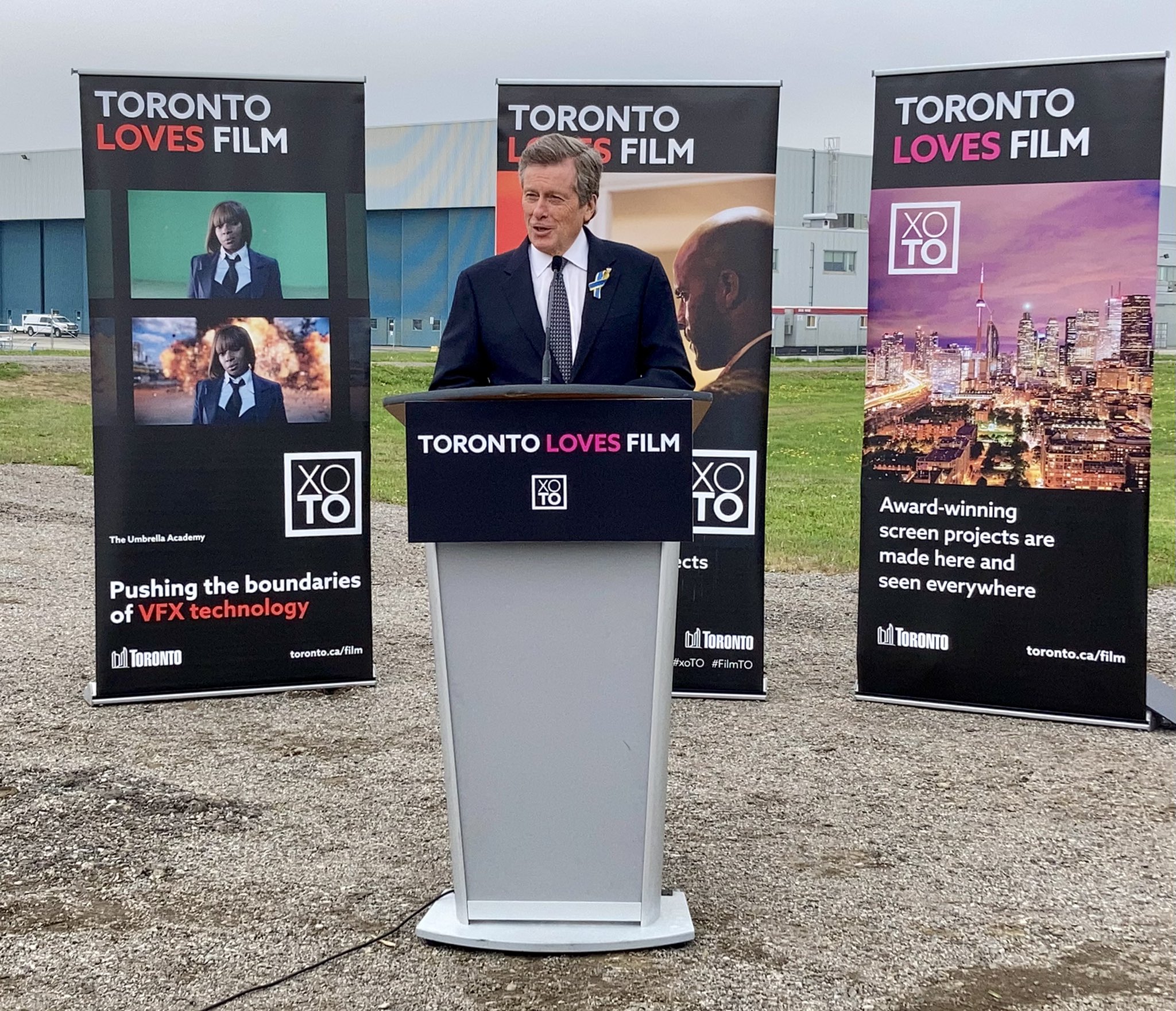Mayor John Tory to lead first in-person Toronto film industry mission