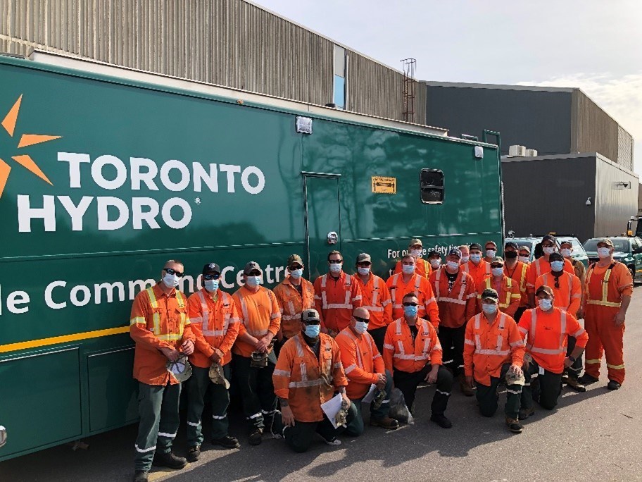 Toronto Hydro Corporation-Toronto Hydro crews answering call for