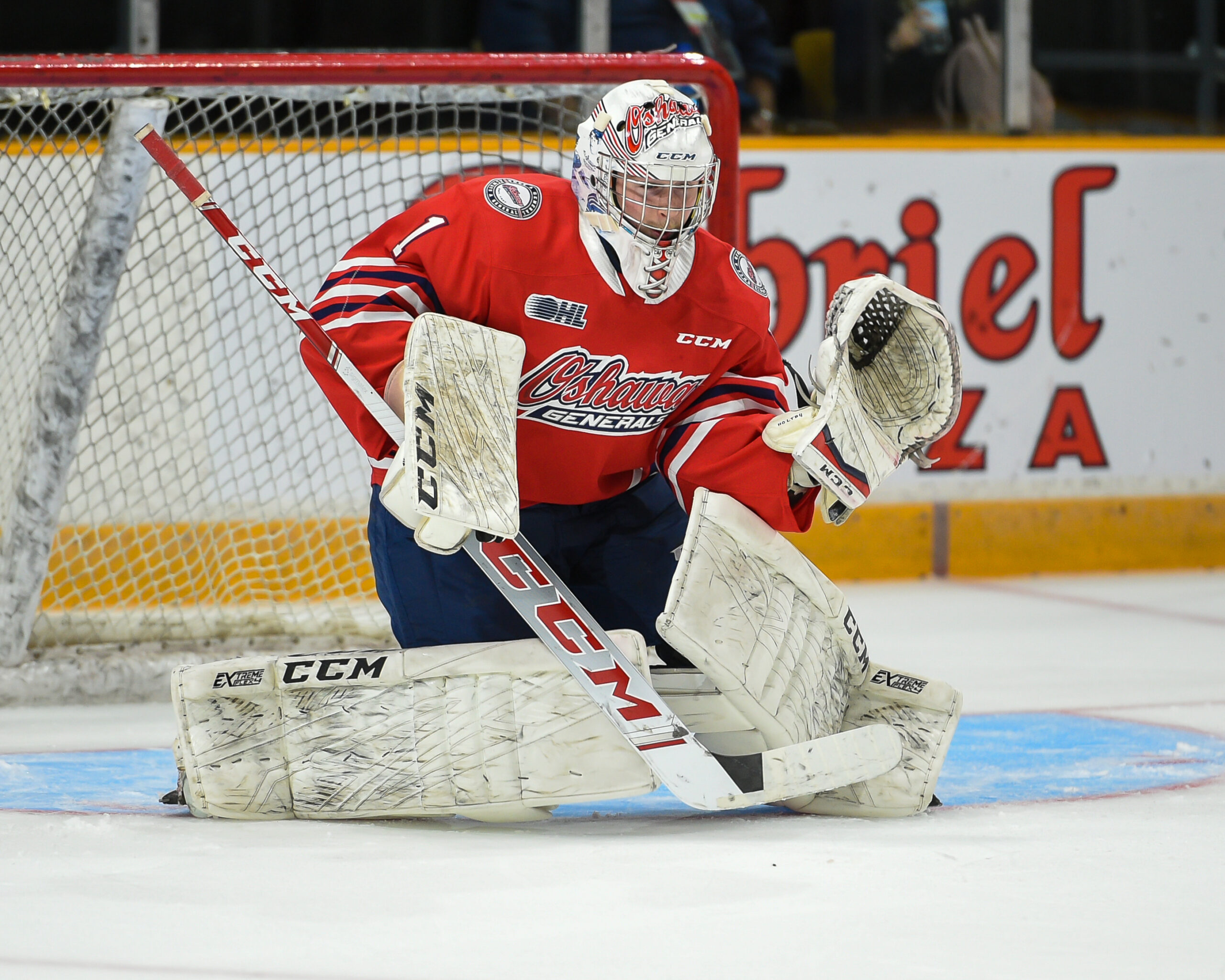 Patrick Leaver of the Oshawa Generals. Photo by Robert Lefebvre / OHL Images.