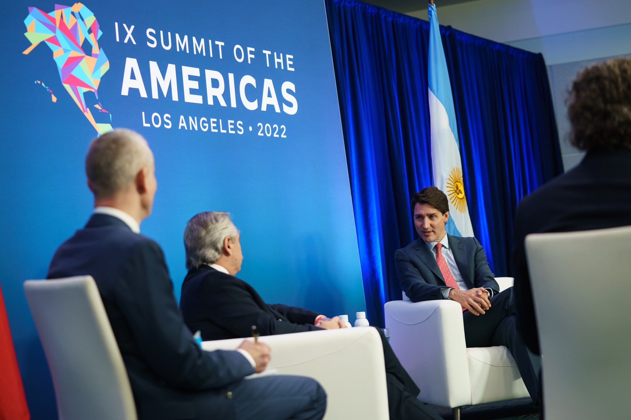Prime Minister Justin Trudeau meets with President of Argentina Alberto Fernández