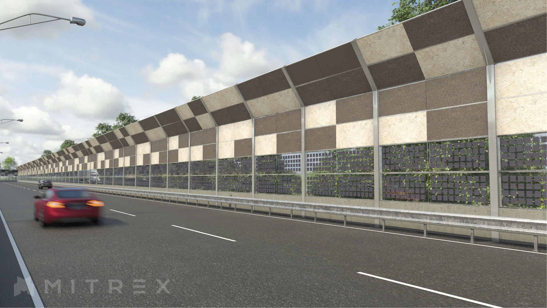 Mitrex – Integrated Solar Technology-Sustainable roads of the fu