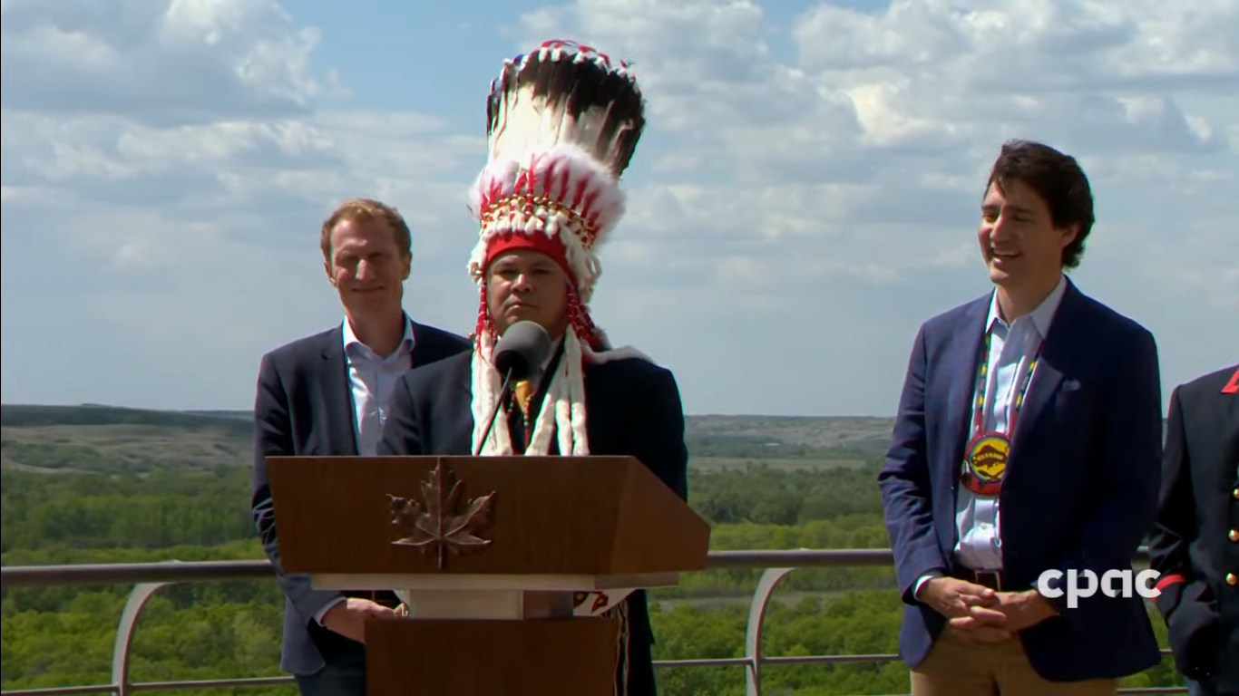 Major historical claim settlement with Siksika Nation