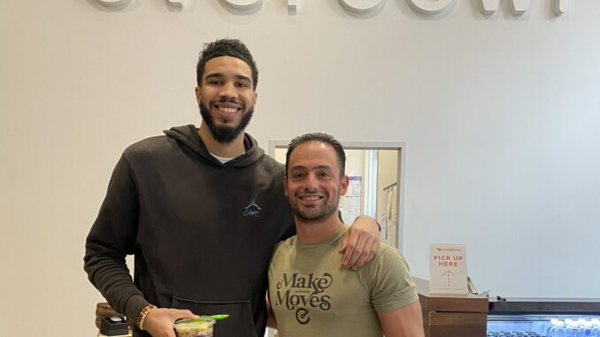 Jayson Tatum Dribbles into the Superfood Arena with Everbowl Partnership